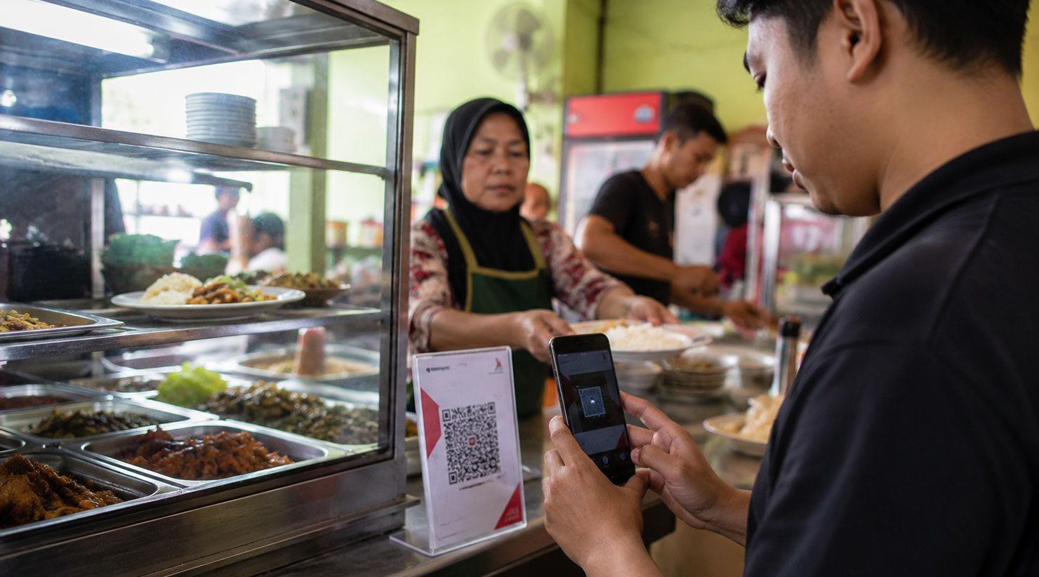 Warteg Kini Naik Kelas dengan Pembayaran QRIS Digital, QRIS, Cara Daftar QRIS